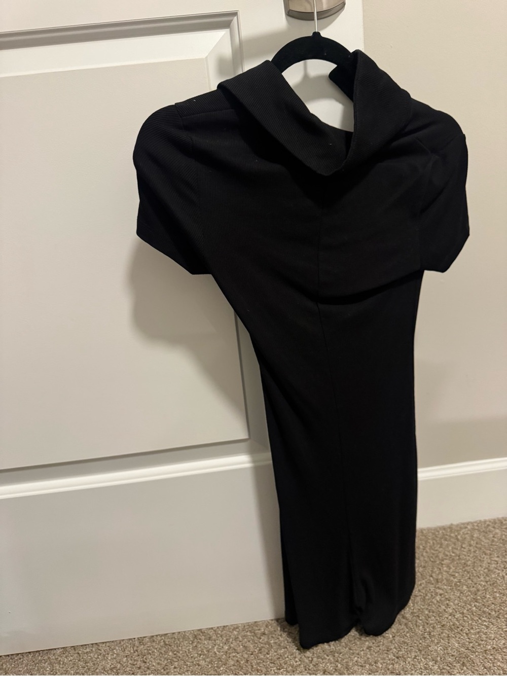 Princess Polly Black Black Button-Front Playsuit Romper - Picture 4 of 4